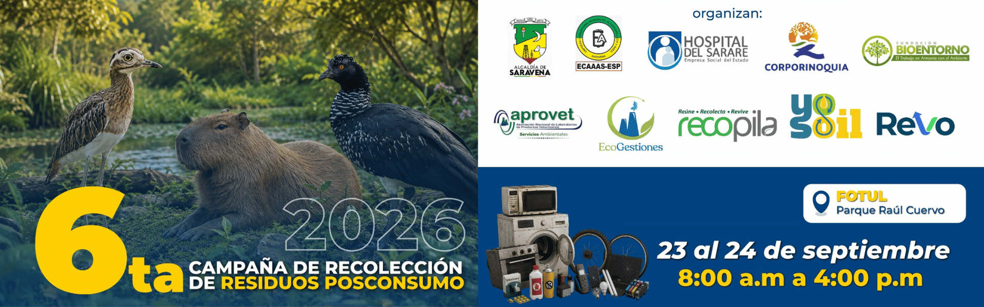 6ta Campaña de Recolección Posconsumo Fotul