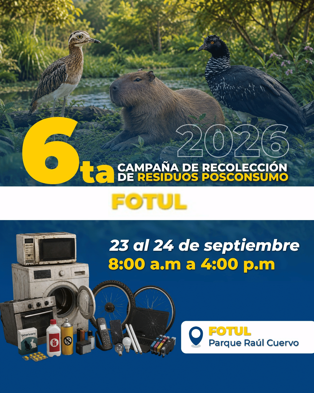 6ta Campaña de Recolección Posconsumo Fotul